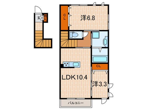 SUNNY GABLESの物件間取画像